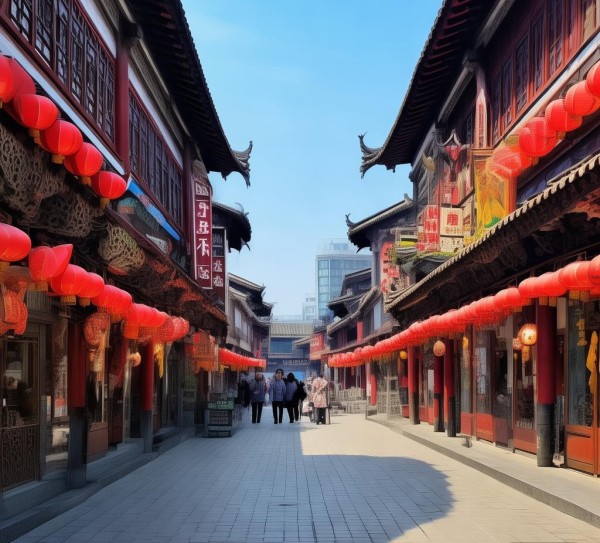 千年古色古香与现代商业融合，曲阜商贸城的现代与历史的完美融合